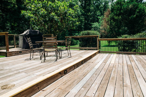 istock large worn wooden deck needing renovation and staining 1162772123