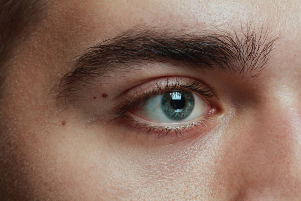 istock Close-up portrait of young man isolated on grey studio background 1162777608