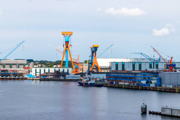 istock industry in the harbor of Kiel 1162780200
