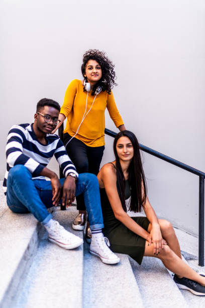 istock Portrait of three young friends 1162780287