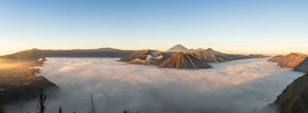 istock Indonesia famous place attraction for tourist Mount Bromo in east java is an active volcano and part of the Tengger massif, Java, Indonesia 1162782293