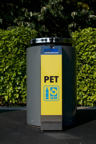 istock Modern PET recycling container in Switzerland 1162784270