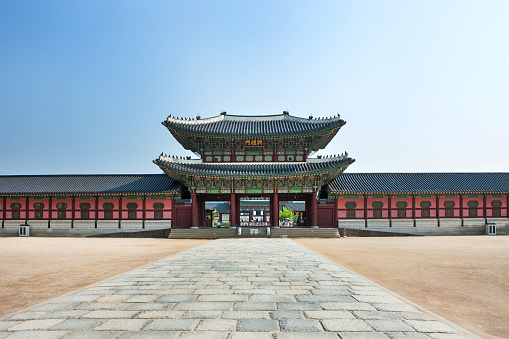 Gyeongbokgung Palace is the palace of Joseon Dynasty.