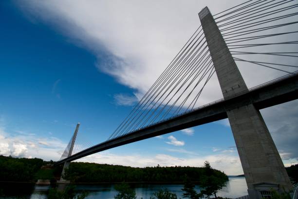 Bridge Penobscot narrows observatory state park view