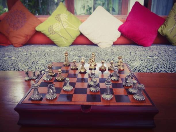 istock Picture of chessboard with chess pieces 1162788371