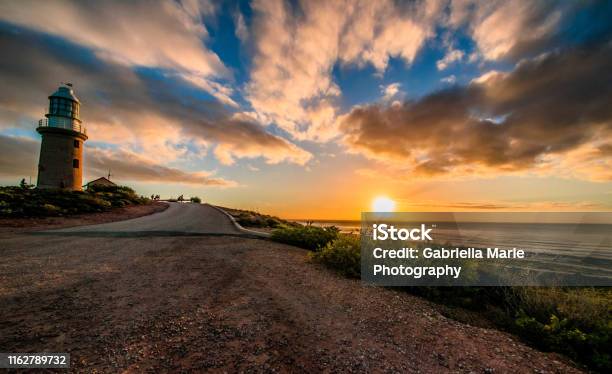 Lighthouse Sunset Stock Photo - Download Image Now - Ningaloo Reef, Exmouth - Western Australia, Sunset