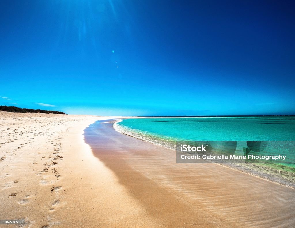 Tuquoise Bay Coastline of “Turquoise Bay”, the most popular beach and snorkeling destination among tourists and locals in Exmouth, WA Australia  (Cape Range National Park) Australia Stock Photo
