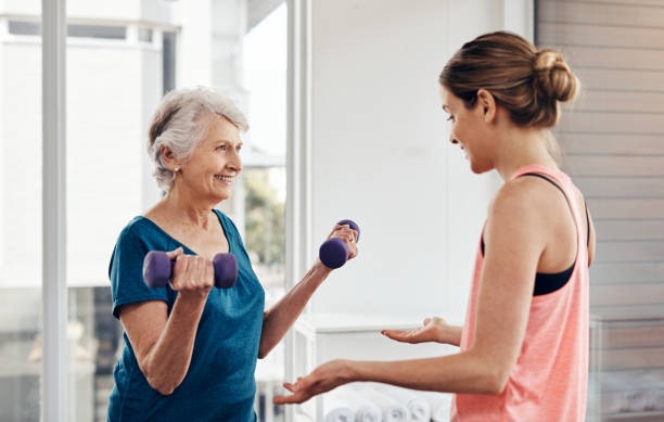 istock Putting in some muscle-strengthening moves 1162793071