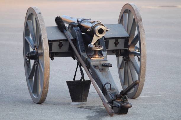 istock 1800s military equipment 1162797632