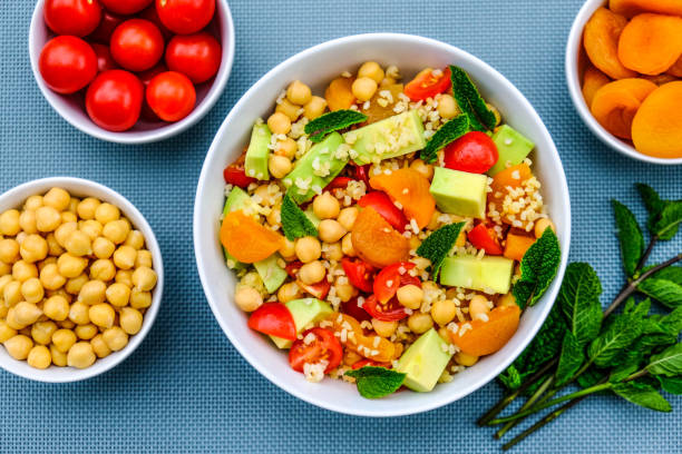 istock Healthy Summer Vegetarian Lunch Bowl 1162800710