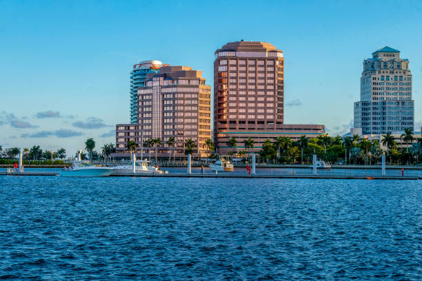 istock Down Town West Palm Beach Sky Line 1162805064