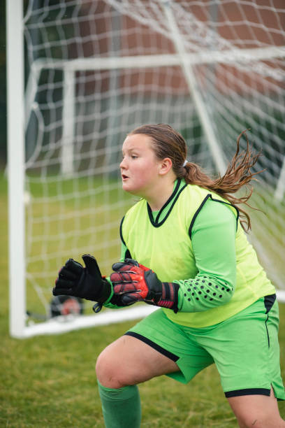 istock Will She Save The Football? 1162805305