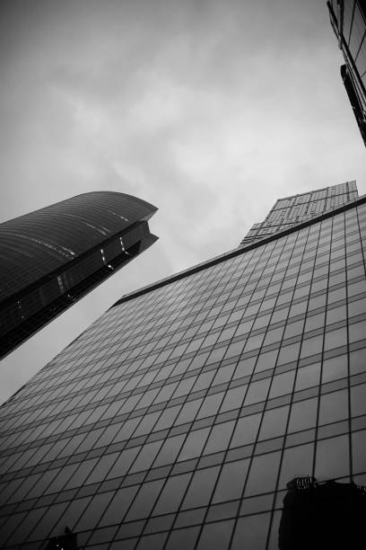 istock Business center with high skyscrapers 1162809696