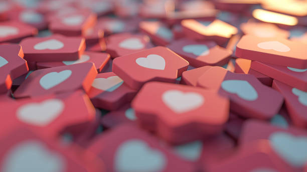 istock Sunrise social media notification icon. Follow, comment, like icon. 1162811028