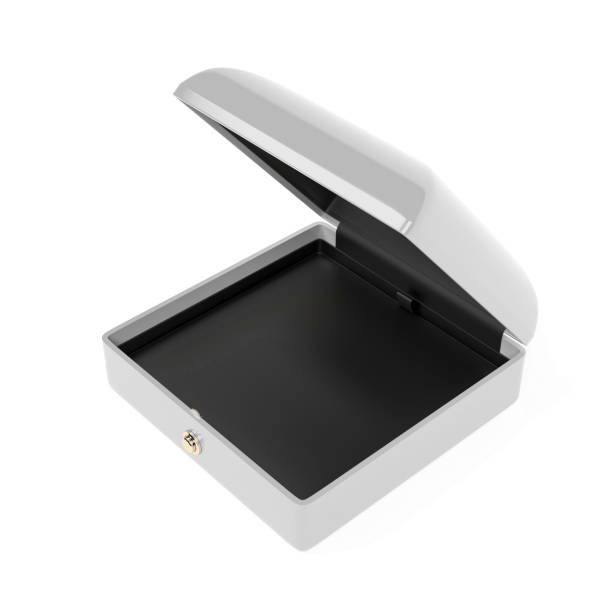 istock White jewelry box with black lining. 3d rendering illustration 1162818030