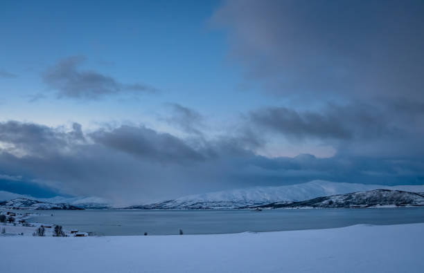 istock Mountain winter landscape in northern Norway 1162834088