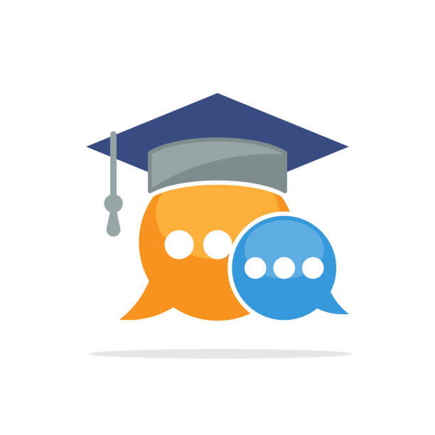 istock Illustration icon with the concept of educational communication media 1162834230