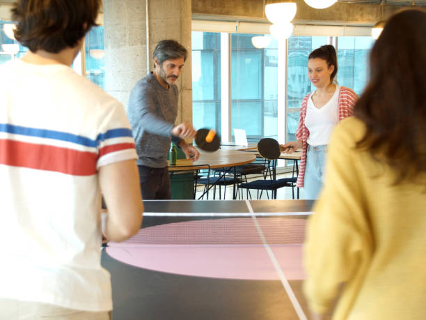 istock relax recreation in the office 1162839433
