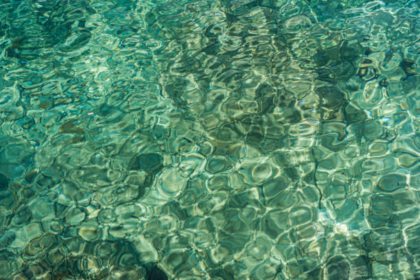 istock Abstract blue sea water reflections 1162839628