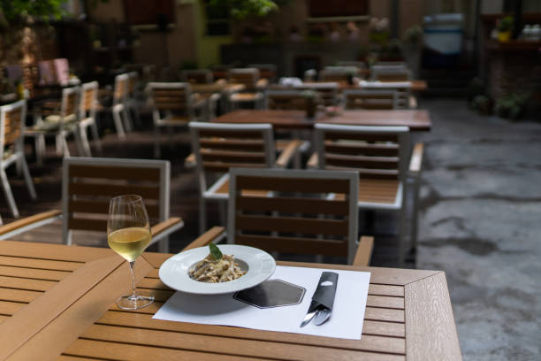 istock Restaurant terrace, Mediterranean Food 1162840642