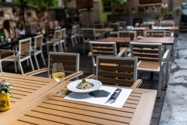 istock Restaurant terrace, Mediterranean Food 1162841619