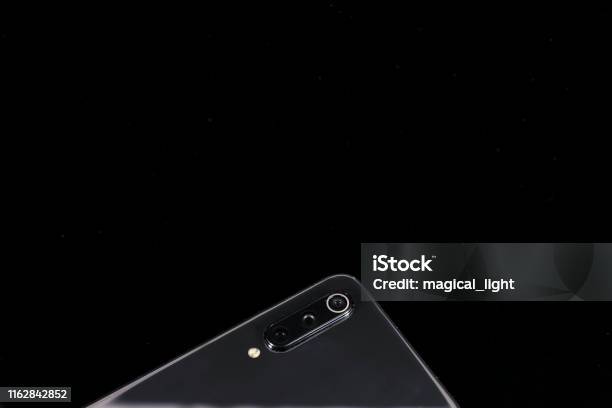 Xiaomi Mi 9 Smart Phone Stock Photo - Download Image Now - Photography, Black Color, Communication