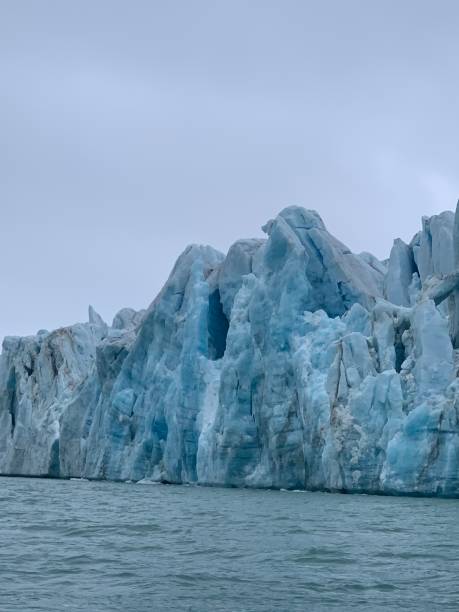 istock Lillienhookfjorden glacier in Svalbard 1162844493