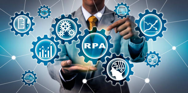 istock Torso Of IT Manager Activating RPA Application 1162848379