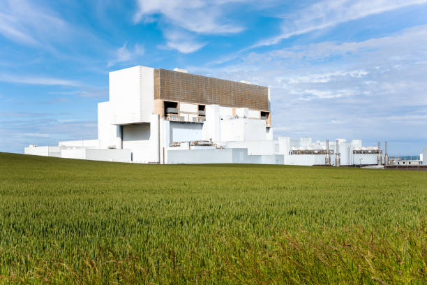istock View of Nuclear Power plant and blue sky 1162850277