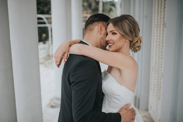 istock Bride and groom in love 1162850483