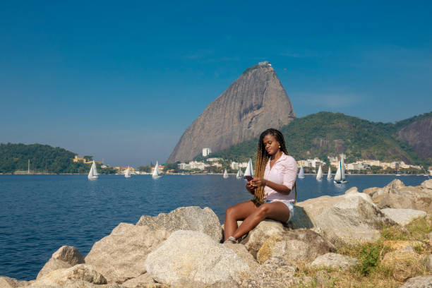 In Flamengo Park, in Rio de Janeiro\nSugarloaf in the background