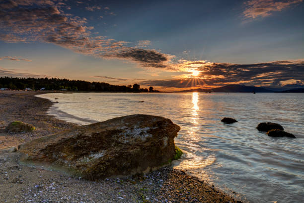 istock Sunset view at Jericho Beach, Vancouver, British Columbia, Canada 1162863534