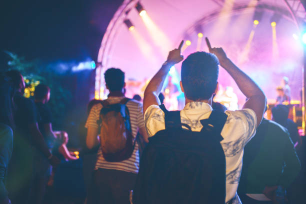 istock The man at the festival 1162863539