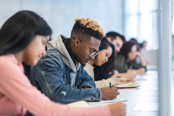 istock A multi-ethnic group of students listen in lecture 1162863928