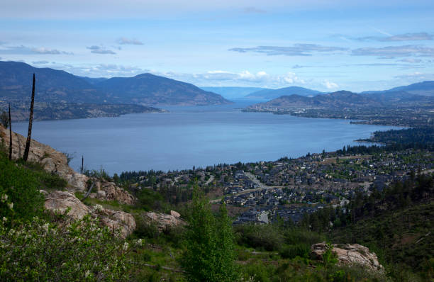 istock View over South Kelowna, BC 1162868349