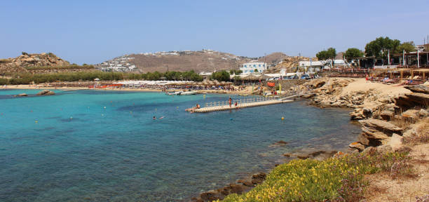 Paranga Bay on Mykonos island