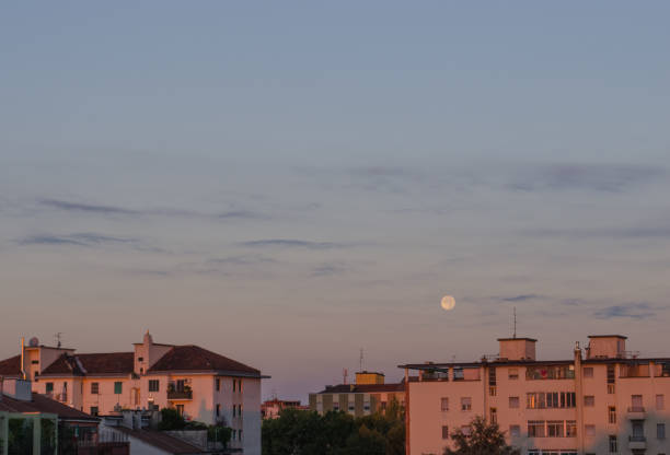 istock Beautiful cityscape at dawn 1162872501