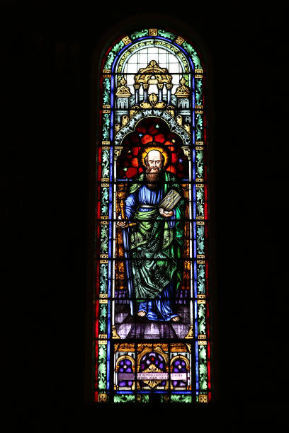 istock Stained glass Saint Paul the Apostle 1162873506