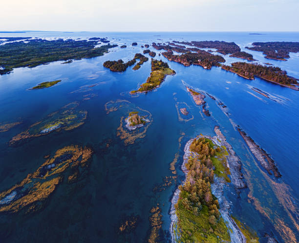 istock Aerial View of Nova Scotian Coastline 1162877661