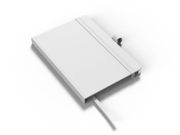 istock Blank Notebook with Elastic Band Closure for branding and mock up, 3d render illustration. 1162880421