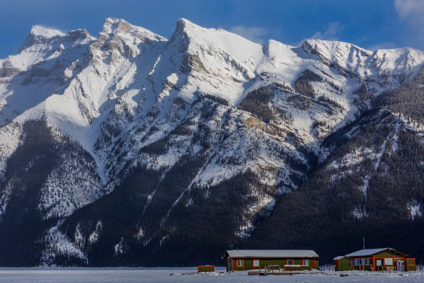 istock Lake Minnewanka boathouse 1162882567