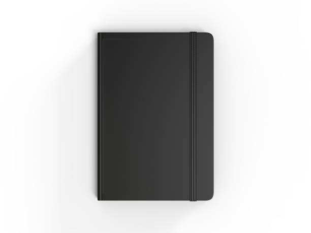 istock Blank Notebook with Elastic Band Closure for branding and mock up, 3d render illustration. 1162883976
