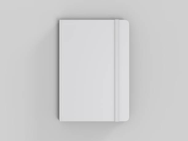 istock Blank Notebook with Elastic Band Closure for branding and mock up, 3d render illustration. 1162884011