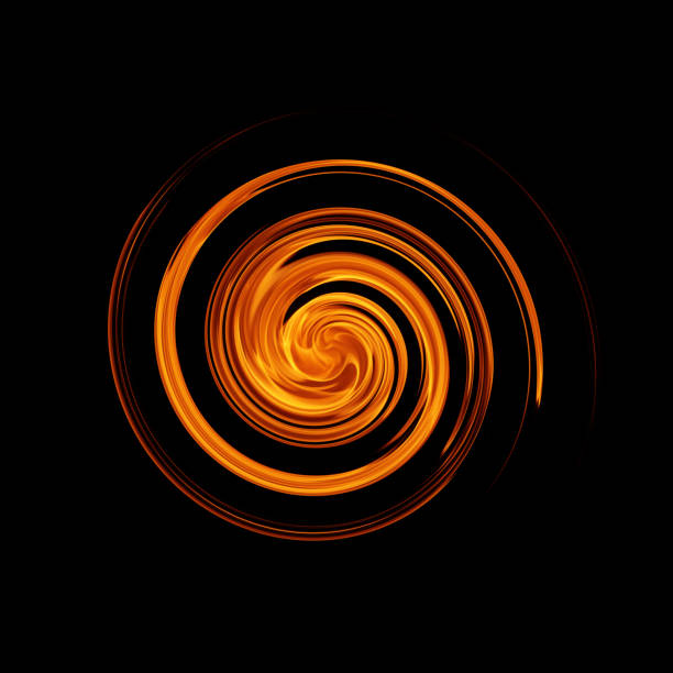 istock twirl motion of fire flame abstract background 1162891577