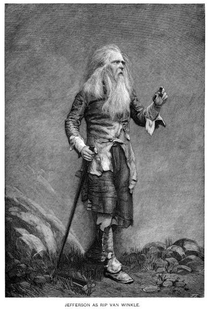 10+ Rip Van Winkle Drawing Stock Illustrations, Royalty-Free