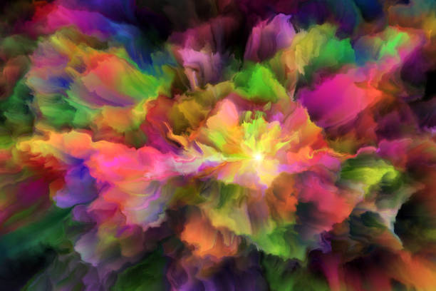 istock Color in motion, metaphor on the subject of design, creativity and imagination 1162904588