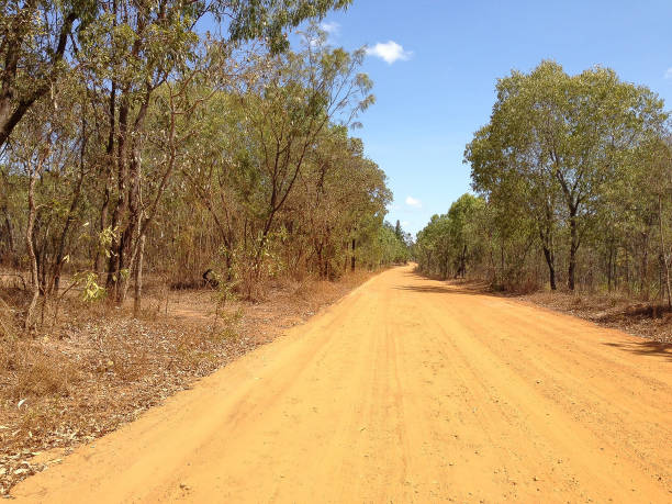 istock Dusty and endless roads leading in Australia Queensland 1162912431