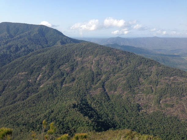 Walk to Walsh Pyramide hill in Australia Queensland