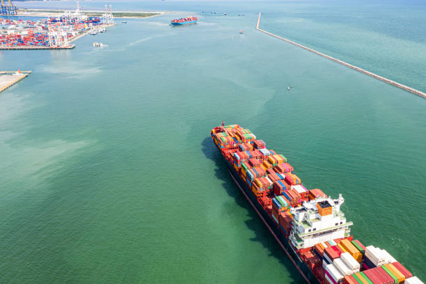 istock Entrance the port 1162925878