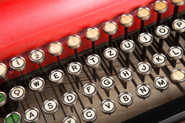 istock vintage typewriter keyboard close up concept for writing, journalism, blogging 1162926576